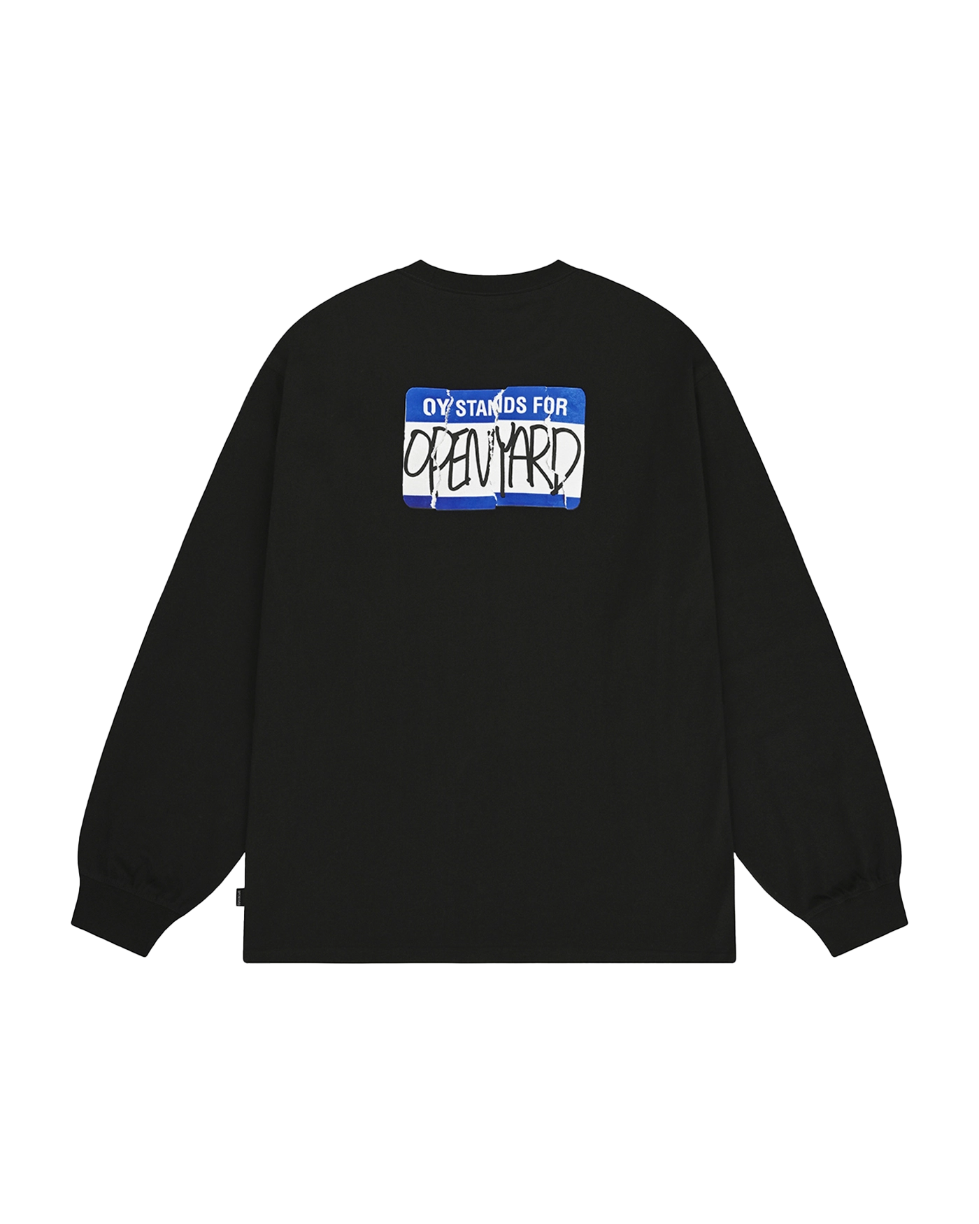 ★OY★TRUMP CARD LONG SLEEVE - BLACK★正規品/韓国直送料込 OY TRUMP CARD LONG SLEEVE